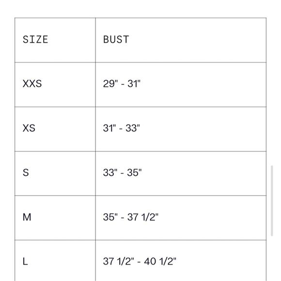 Girlfriend Collective FLOAT V-Neck Racerback Sports Bra Midnight Black Large NWT - Picture 12 of 12